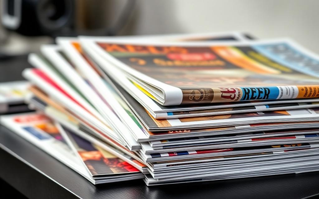 Impressão de revistas